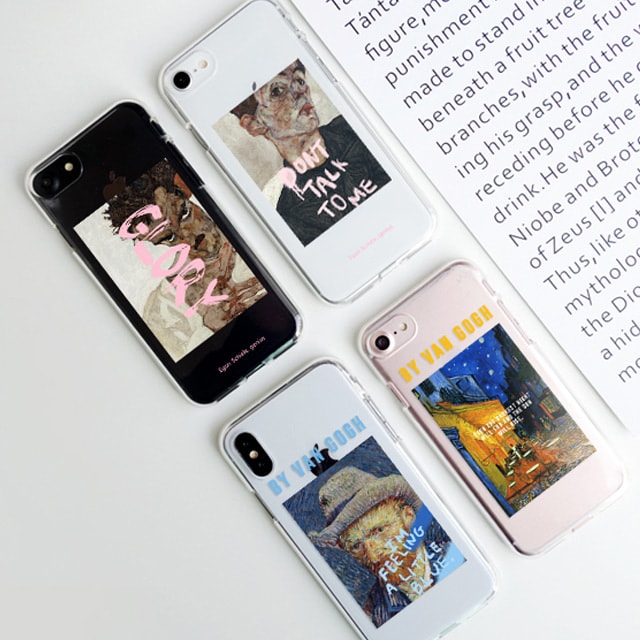 아이폰6S플러스 아이폰6플러스 명화 그림 투명 젤리 케이스