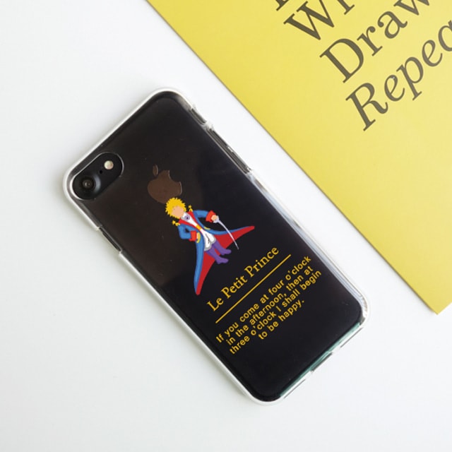아이폰6S플러스 아이폰6플러스 어린왕자 장미 투명 젤리 케이스