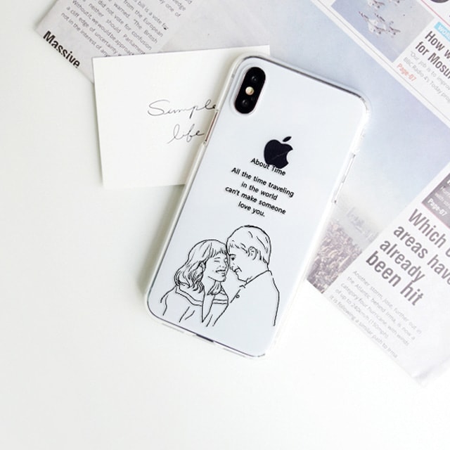 아이폰6S플러스 아이폰6플러스 영화 드로잉 투명 젤리 케이스