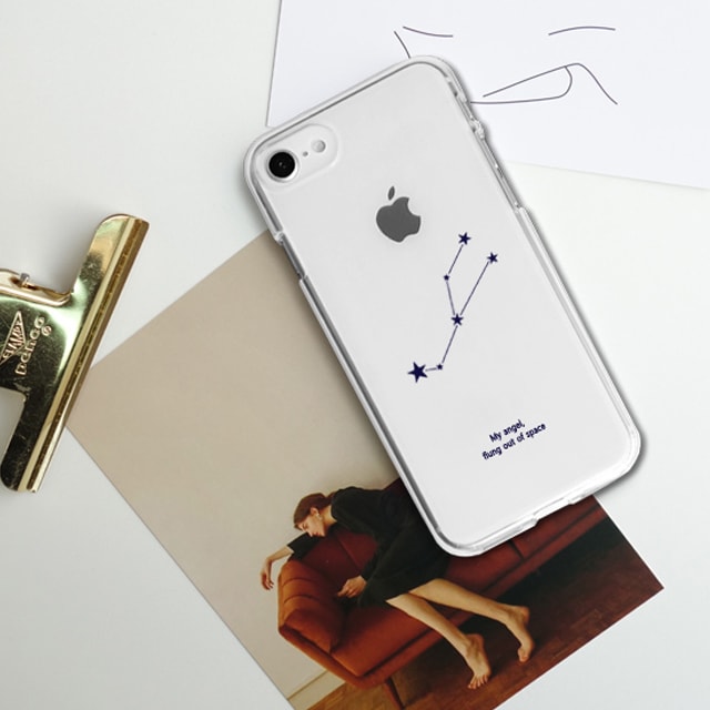 아이폰6S플러스 아이폰6플러스 별자리 커플 커스텀 주문제작 투명 젤리 케이스